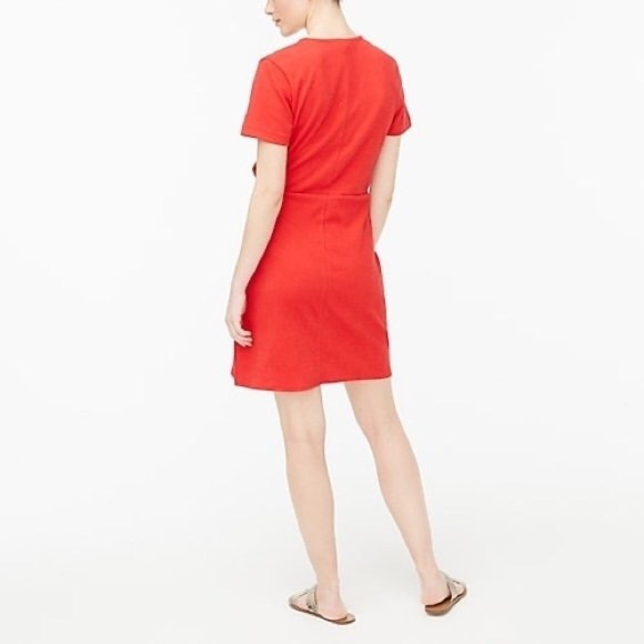 J. Crew Textured Knit Wrap Dress - Picture 3 of 11